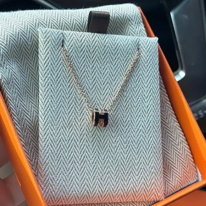 [BUNJANG] Hermes H Necklace / 에르메스 H 목걸이
