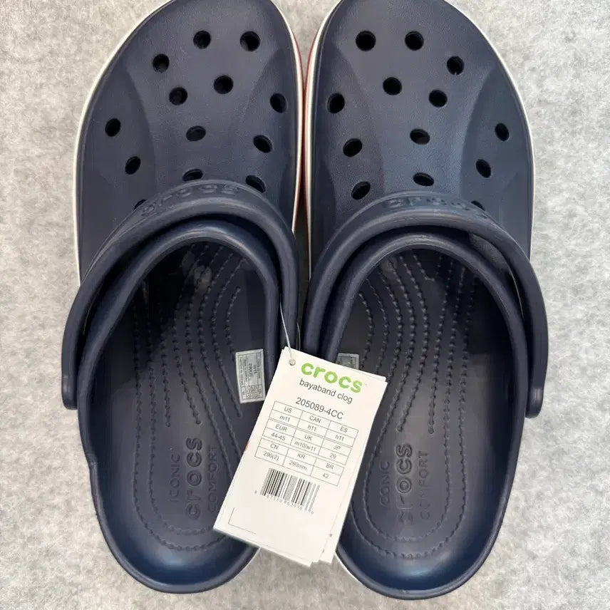 [BUNJANG] Crocs Baya Band Navy 290 New / 크록스 바야밴드 네이비 290 새상품