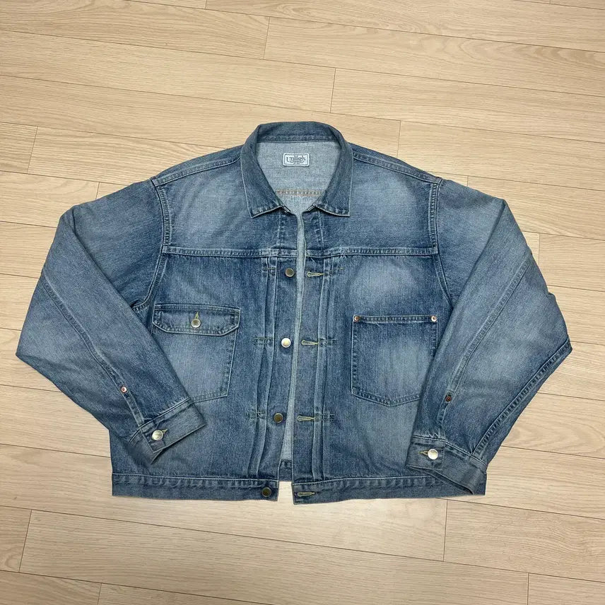 [BUNJANG] Unlikely Time Travel Trucker Jacket / [L] 언라이클리 타임 트래블 트러커 자켓