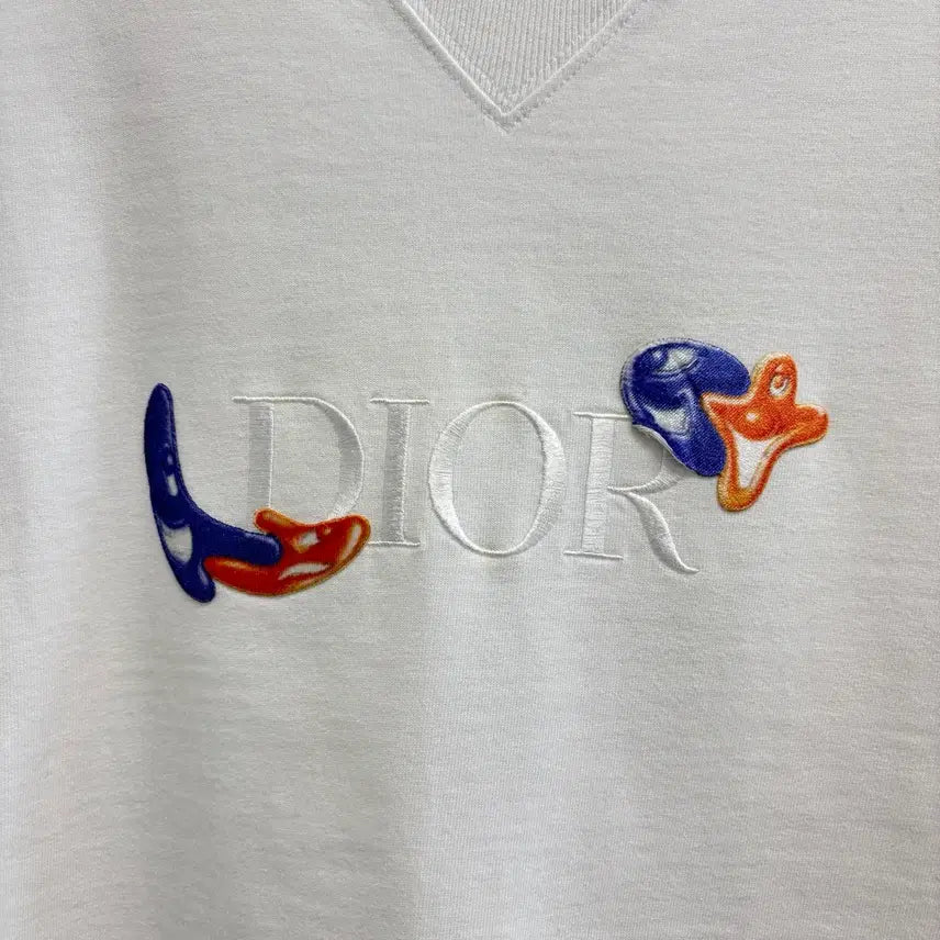 [BUNJANG] Dior Kenny Scarf T-Shirt White XL / [XL]디올 케니샤프 반팔티