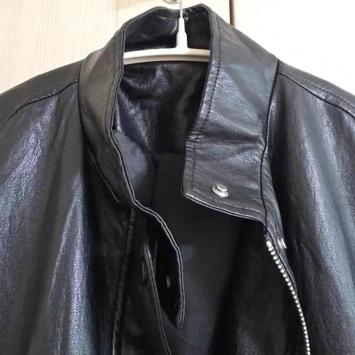[BUNJANG] Black Rider Leather Jacket / 블랙 라이더 레더 자켓 새상품