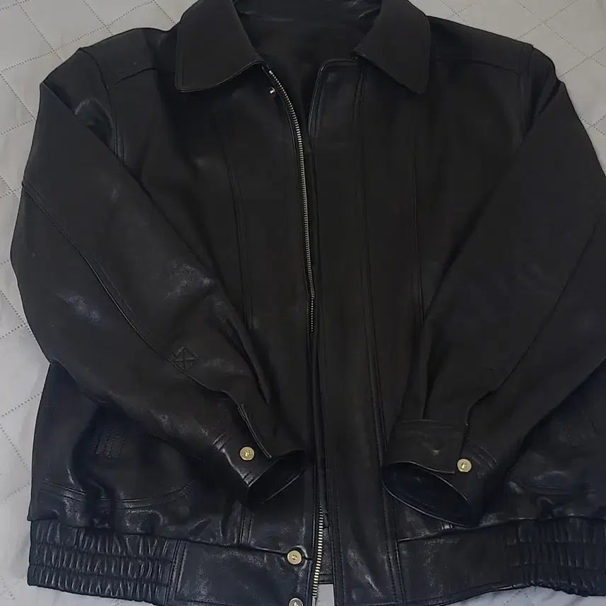 [SOLD OUT] 쏘딩키브레드 노아 레더 자켓