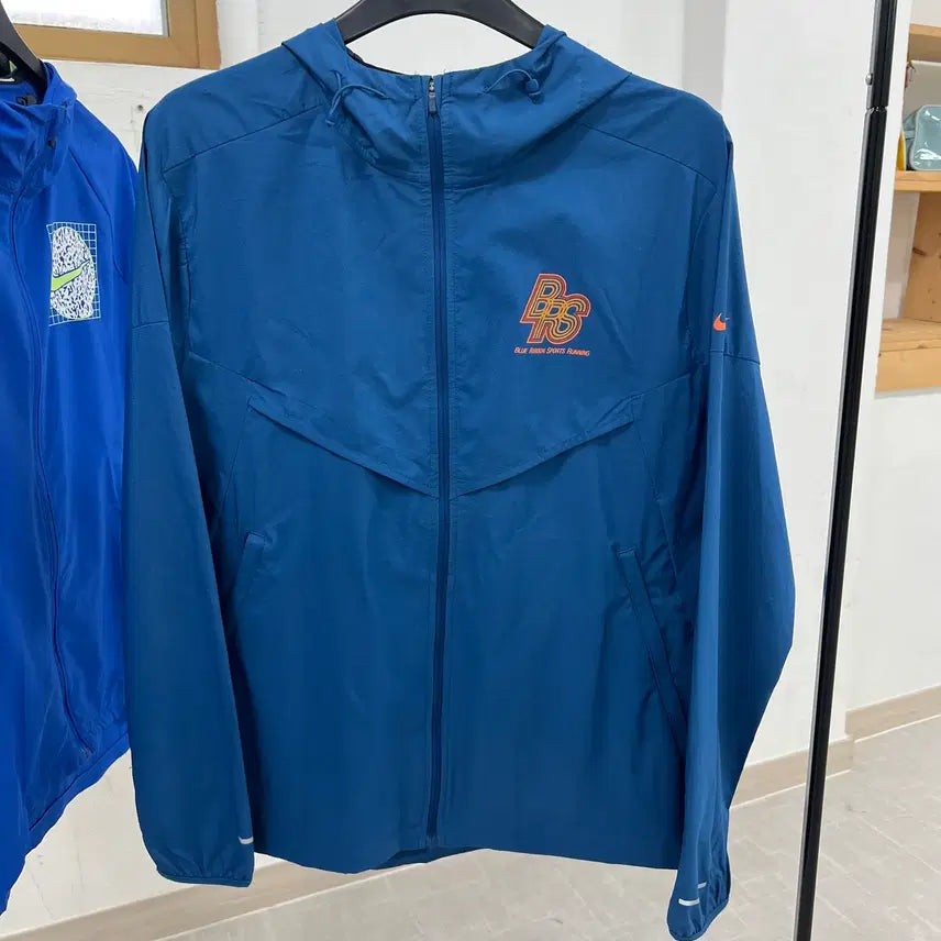 [BUNJANG] Nike BRS Running Windbreaker Blue / M 나이키 BRS 러닝 바람막이