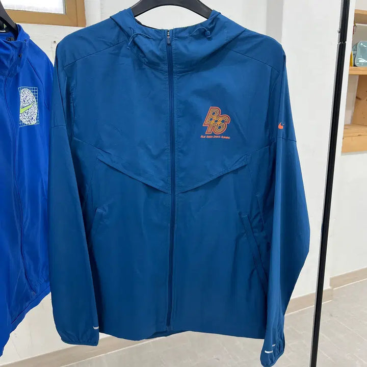 [BUNJANG] Nike BRS Running Windbreaker Blue / M 나이키 BRS 러닝 바람막이