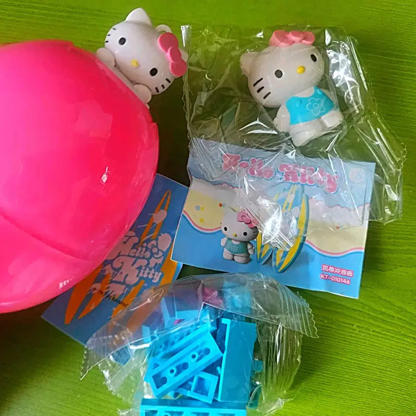 [BUNJANG] Sanrio Surfing Kitty Gacha Figure (Authentic) / 서핑 키티 가챠