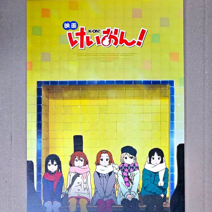 [BUNJANG] K-ON! London Trip + Subway Poster (A3) Special Goods Set / 2종 1세트) 케이온 런던 여행중+서브웨이 포스터(A3) 특전 굿즈
