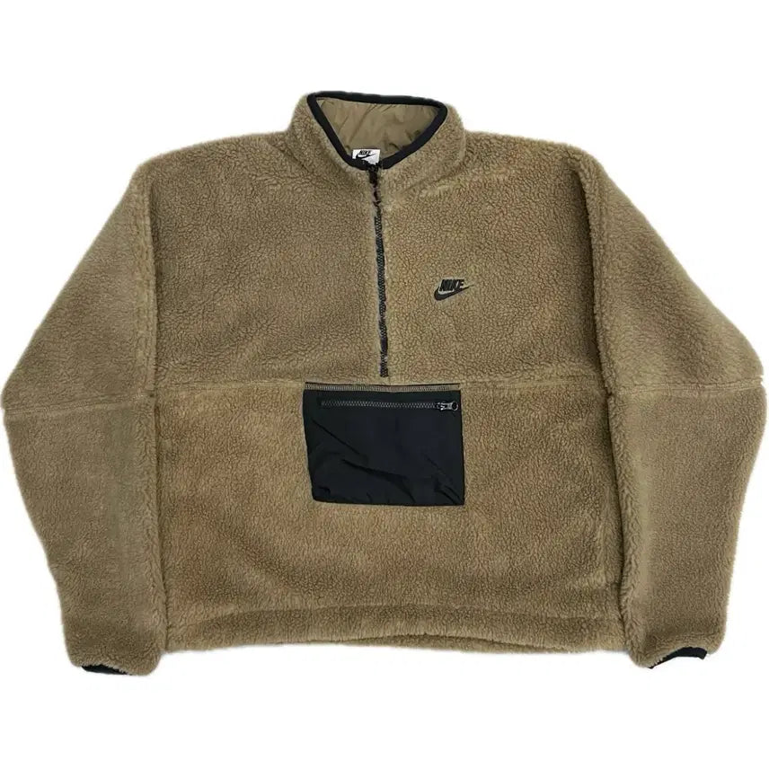 [BUNJANG] Nike Half-Zip Fleece Anorak / 나이키 하프집업 반집업 아노락 후리스 뽀글이 100 l 정도