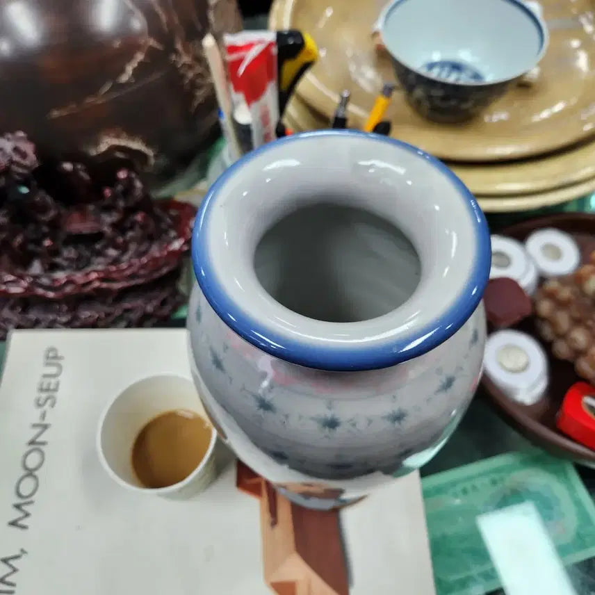 [BUNJANG] Antique Celadon Porcelain Vase / 오래되고 멋진 도자기 화병