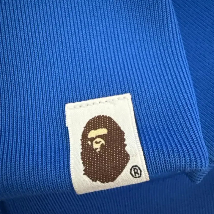 [BUNJANG] A Bathing Ape x Adidas Track Top Blue L / 베이프 x 아디다스 트랙탑 블루 L