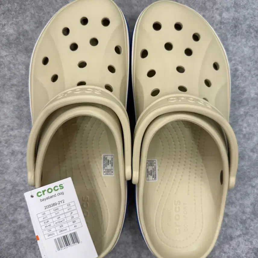 [BUNJANG] Crocs Bayaband Beige Size 290 New / 크록스 바야밴드 베이지 290 새상품