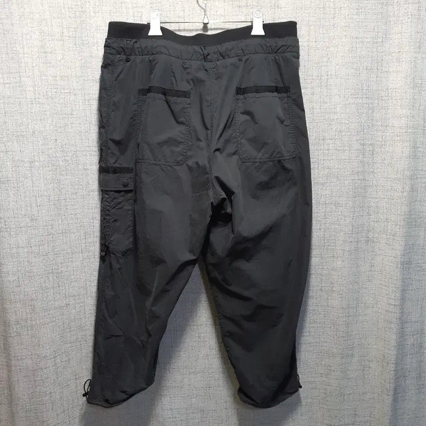 [BUNJANG] Zara Black Cargo String Baggy Pants L / 자라 블랙 카고 스트링 배기 팬츠 L