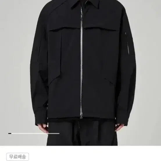 [BUNJANG] Juun.J 24SS Shirt Jacket Black / 준지24ss셔츠 자켓 48