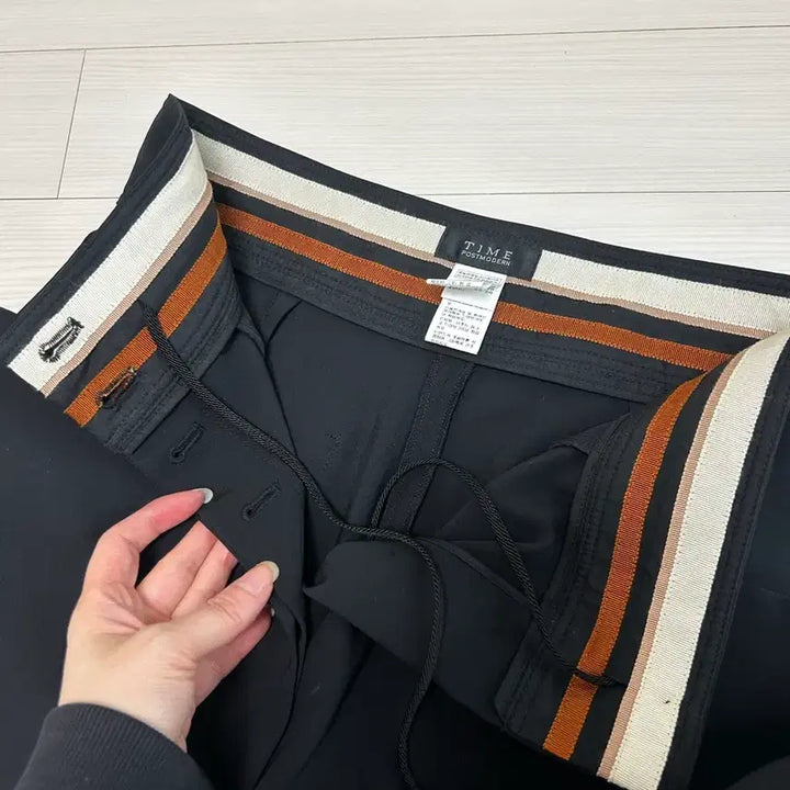 [BUNJANG] Time Trousers - Size 55 / 타임블랙여름바지