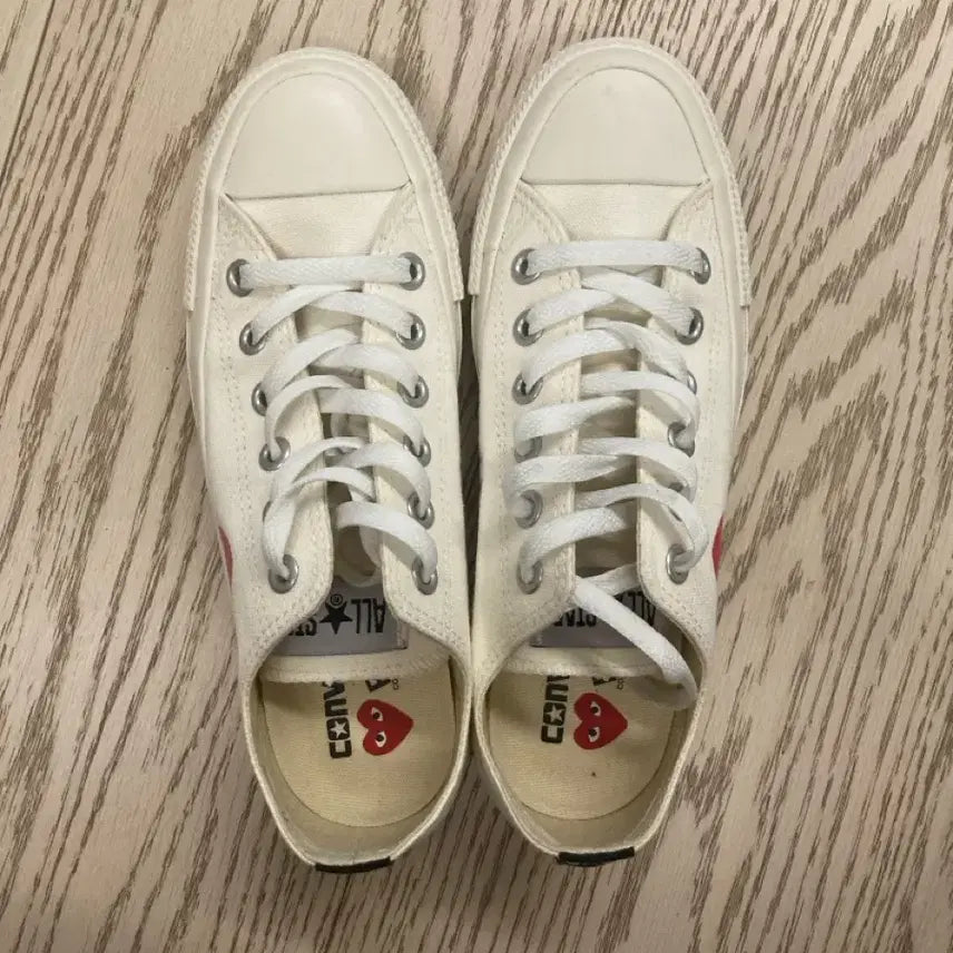 [BUNJANG] Comme des Garçons x Converse Canvas Shoes / 꼼데가르송 컨버스 신발