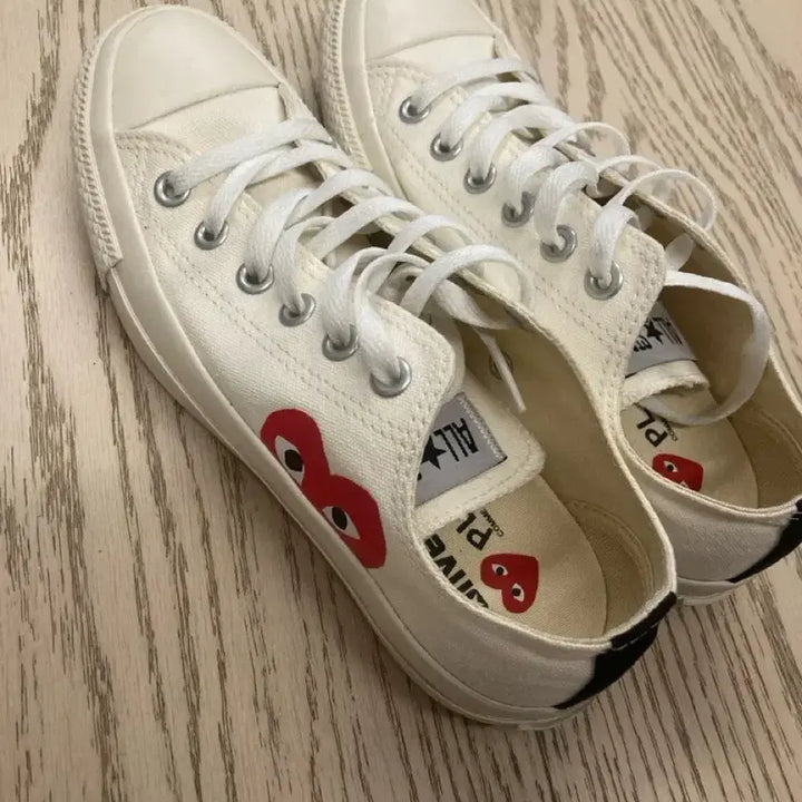 [BUNJANG] Comme des Garçons x Converse Canvas Shoes / 꼼데가르송 컨버스 신발