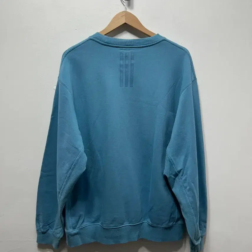[BUNJANG] Adidas Blue Sweatshirt L / 아디다스 블루 맨투맨 티셔츠 L