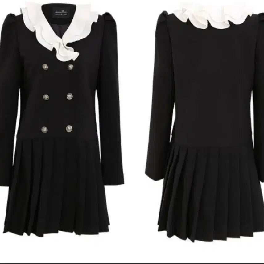 [BUNJANG] SinceThen Rania Two-Button Mini Dress Size M / sincethen 신스덴 라니아 투버튼 미니원피스