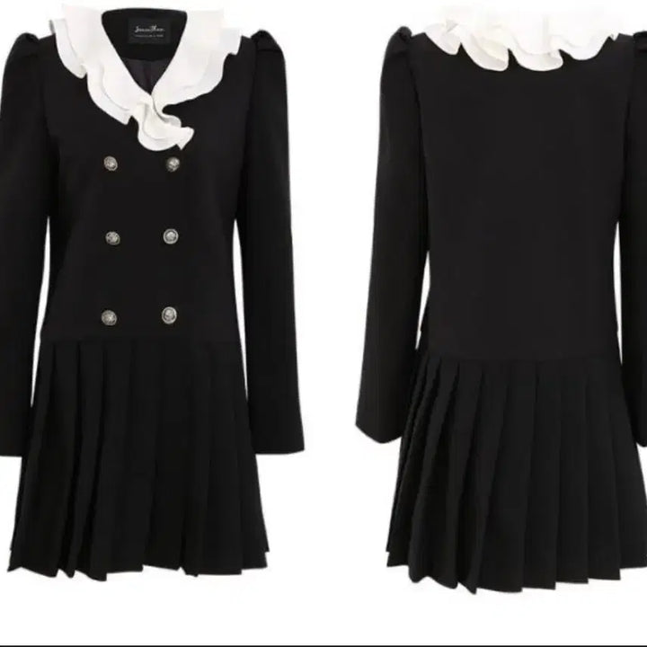 [BUNJANG] SinceThen Rania Two-Button Mini Dress Size M / sincethen 신스덴 라니아 투버튼 미니원피스