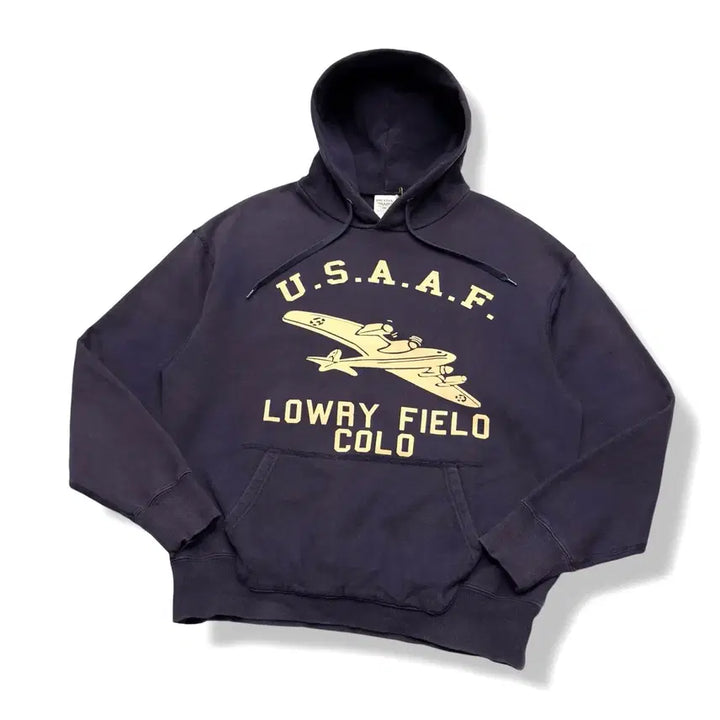 [BUNJANG] HOUSTON Air Force Bomber Sweat Hoodie / HOUSTON 휴스턴 미공군 폭격기 스웻 후드