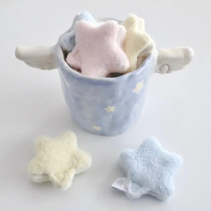 [BUNJANG] Obje:ct Byulcaron Earphone Holder - Sky / 오브진트 별카롱 이어폰 홀더 하늘 양도