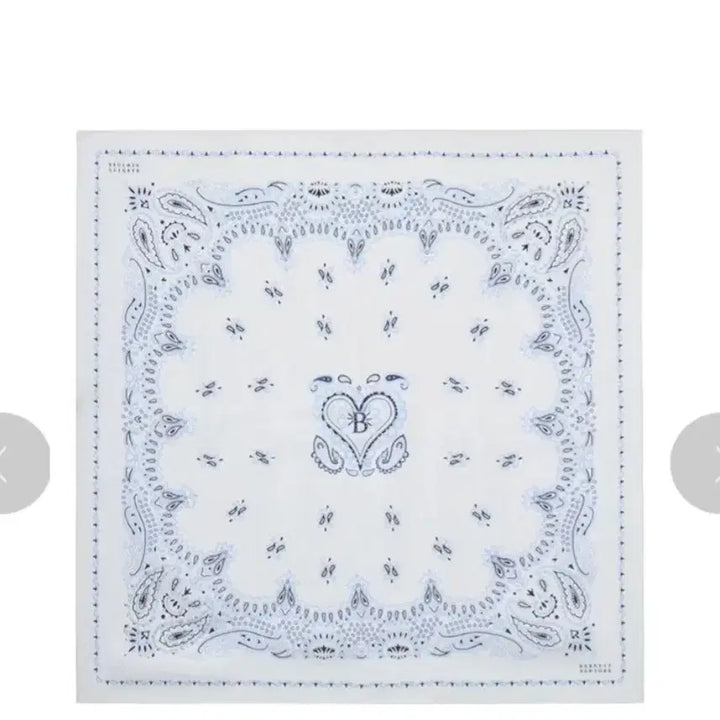 [BUNJANG] Barneys New York Studded Silk Scarf / 새상품 )바니스뉴욕 스터드 실크 스카프