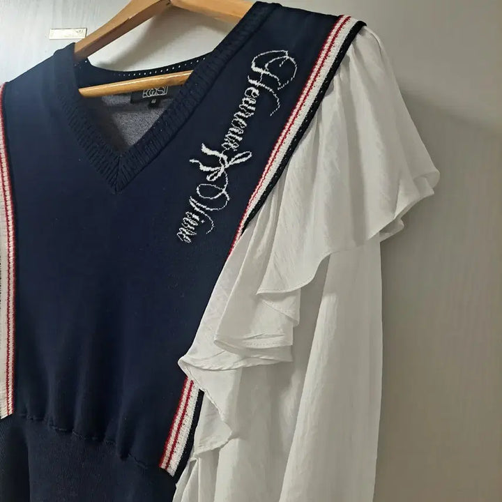 [BUNJANG] EGST Frill Layered Knit / EGST 프릴 레이어드 니트