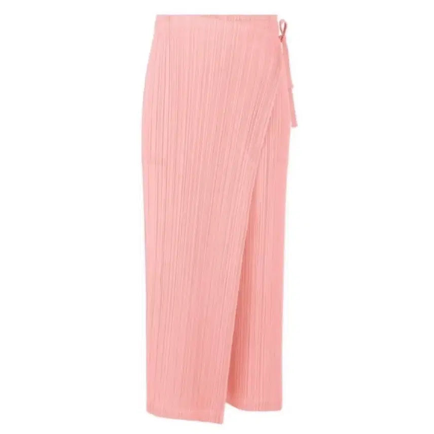 [BUNJANG] Pleats Please Wrap Pants Light Pink / 플리츠플리즈 귀한 랩팬츠 라이트핑크