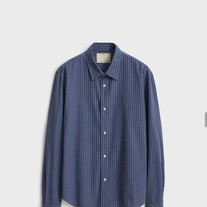 [SOLD OUT] 포터리 레귤러 셔츠 네이비 체크