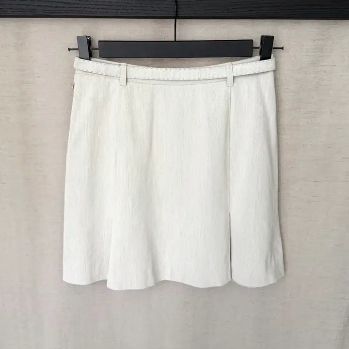 [BUNJANG] Prada 1993 S/S Belted Linen Skirt / 프라다 1993 s/s 벨티드 린넨 스커트