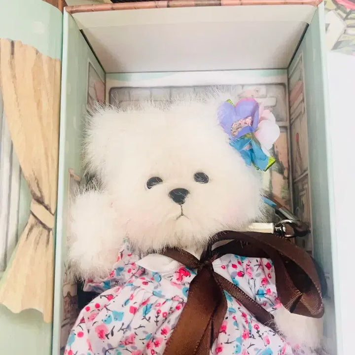 [BUNJANG] Teddy Tales Lena Bear Forget-Me-Not XS Keyring / 테디테일즈 레나베어 물망초  xs키링 저렴하게 판매합니다.