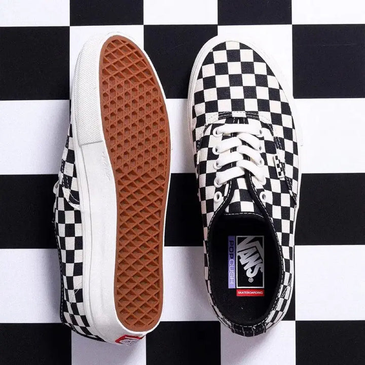[BUNJANG] Vans Skate Authentic Black Checkerboard / (275) 반스 스케이트 어센틱 블랙 체커보드
