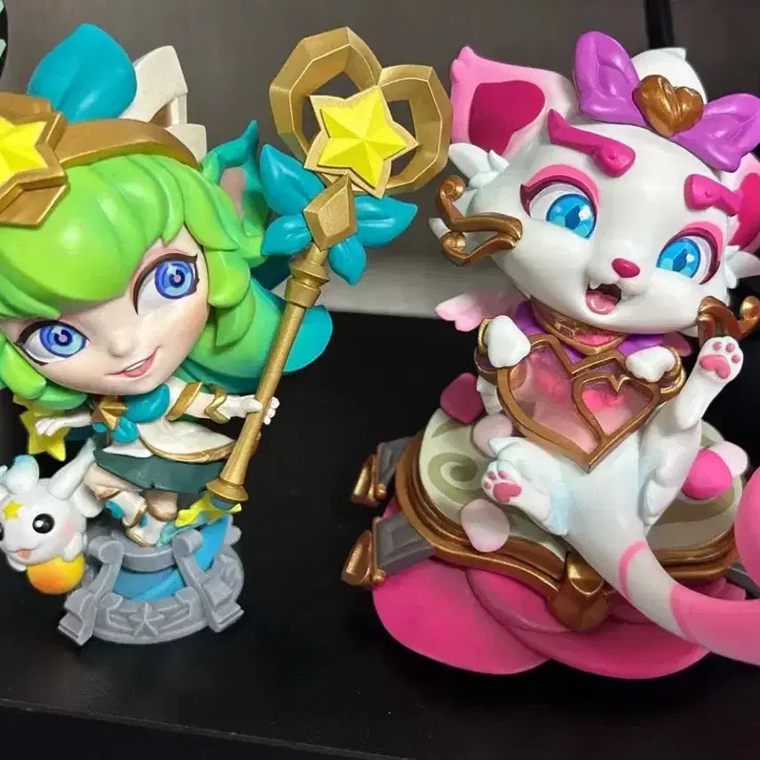 [BUNJANG] Lulu &amp; Yuumi Bundle Figure League of Legends / 룰루 유미 피규어 일괄 롤 리그오브레전드