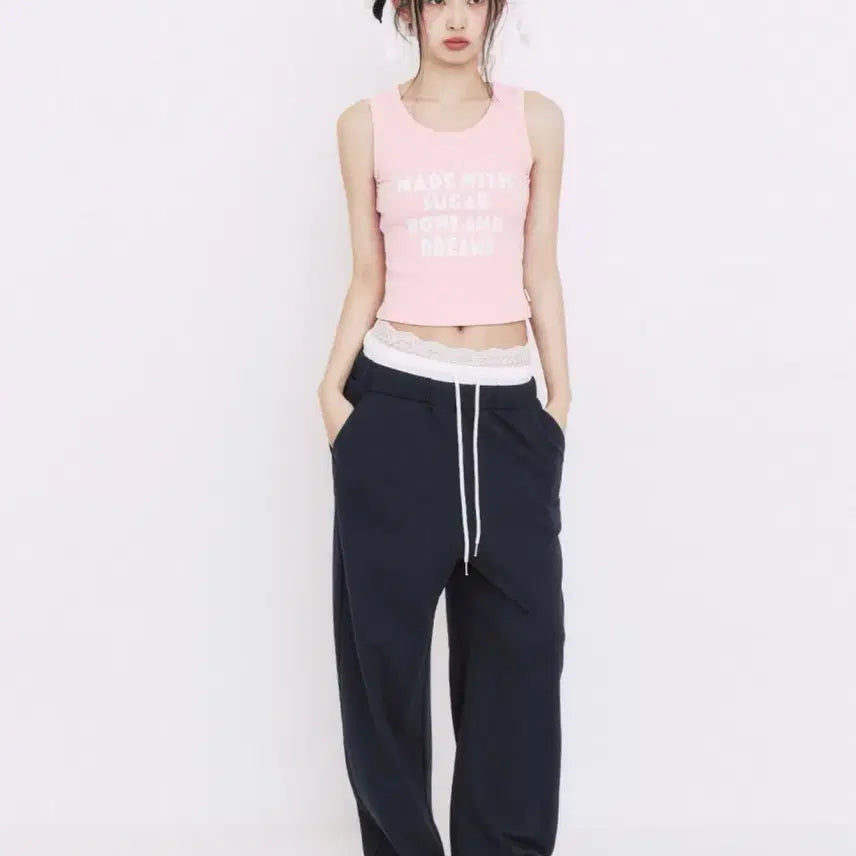 [BUNJANG] YOOY Layered Jersey Pants / 유희 레이어드 져지 팬츠