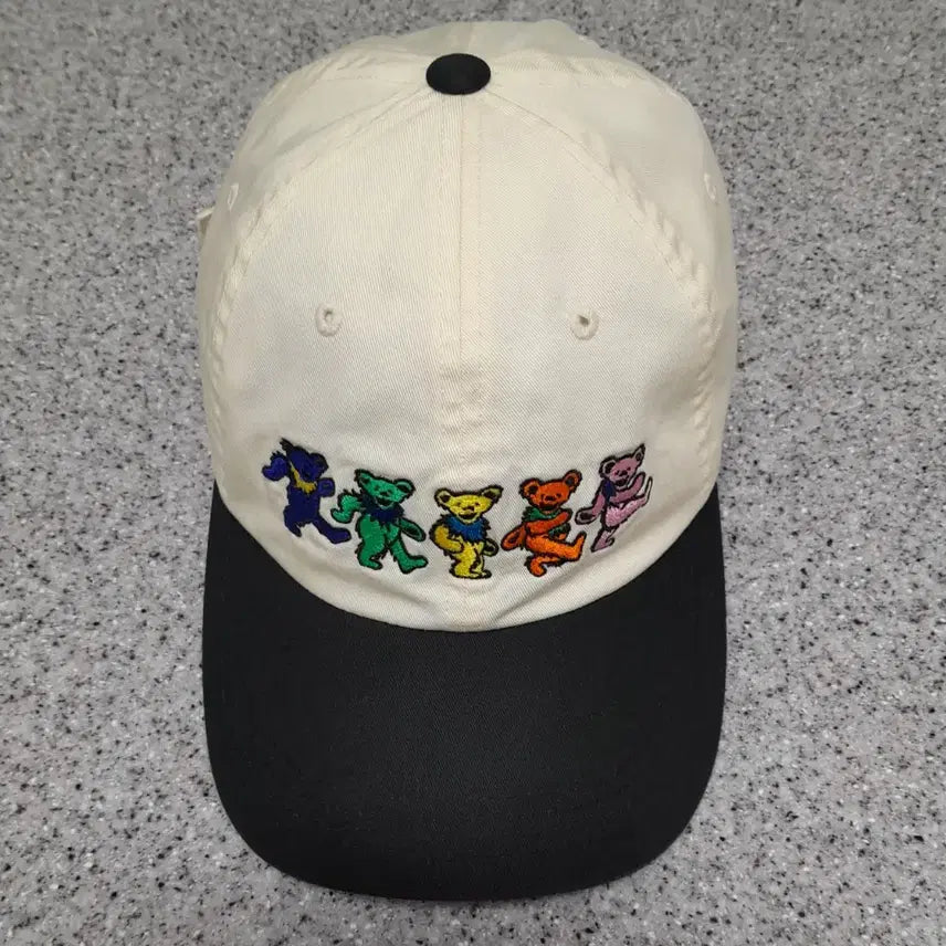 [BUNJANG] thisisneverthat x Grateful Dead Cotton Cap (Ivory/Black) / 디스이즈네버댓 x 그레이트풀데드 볼캡 (아이보리/블랙)