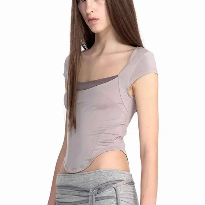 [BUNJANG] 2000Archive Olivia Top Beige / 새상품 - 2000아카이브 olivia top