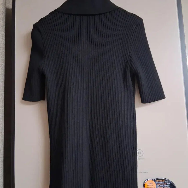 [BUNJANG] Courreges Button Front Short Sleeve Polo Shirt / COURREGES꾸레쥬 버튼 프런트 반소매 폴로셔츠