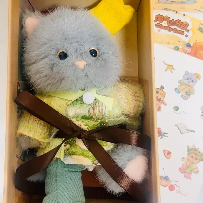 [BUNJANG] Teddy Tales Lena Cat Kiddie Plush Toy / 테디테일즈 장난꾸러기 레나캣 키디