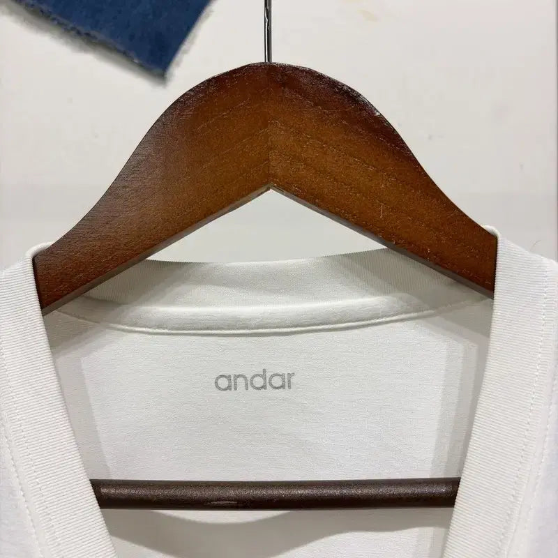 [BUNJANG] Andar Functional Short Sleeve T-Shirt / (105) 안다르 요가 스포츠 포켓 기능성 반팔 티