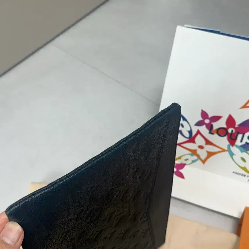 [BUNJANG] Louis Vuitton Monogram Empreinte Clutch / [정품]루이비통 앙프렝뜨 클러치(풀구성)