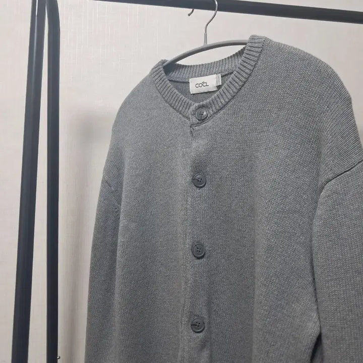 [BUNJANG] COCL Grey Cardigan / COCL 코클 회색 가디건