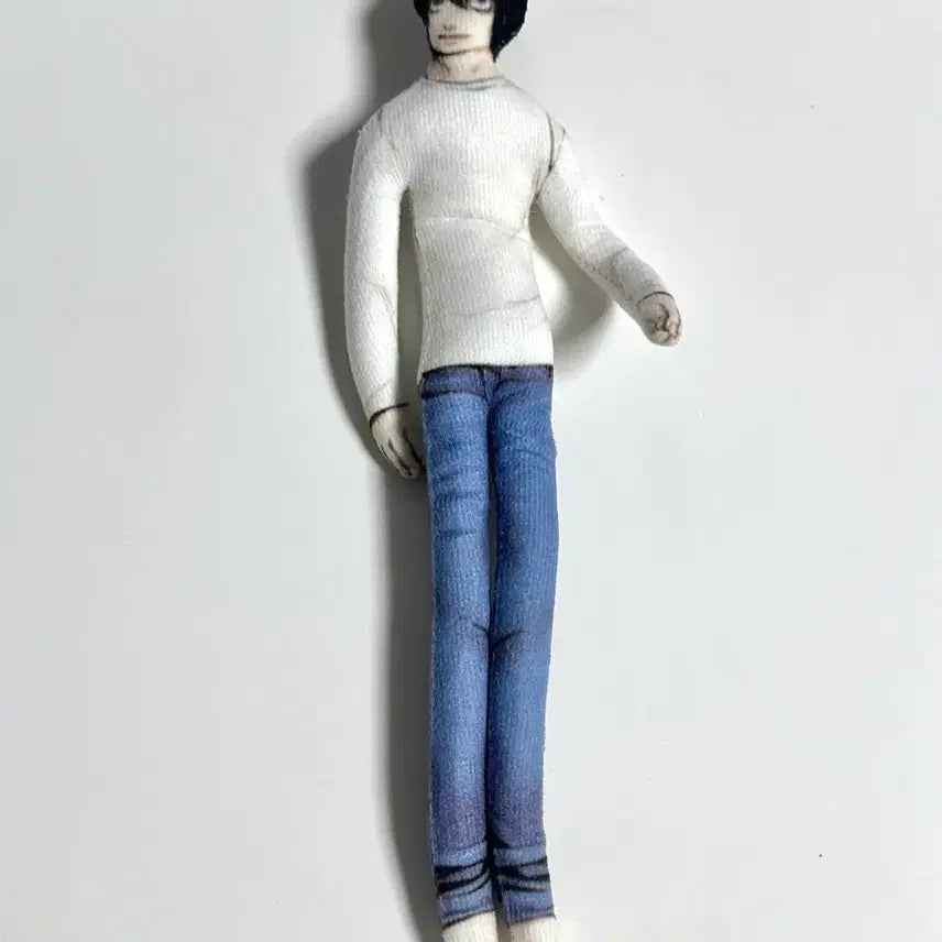 [BUNJANG] Death Note L Plush Doll (Wire Poseable) / 데스노트 엘 인형 철사 병맛 비공굿 누이