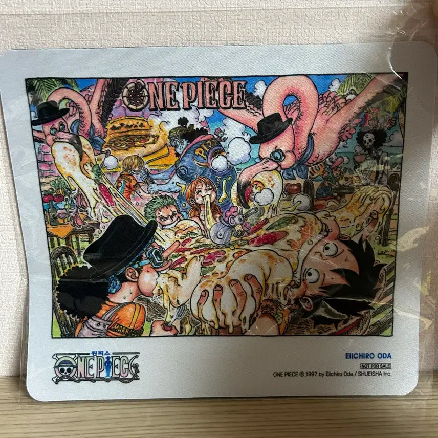 [BUNJANG] One Piece Monkey D. Luffy Manga Bonus Mousepad / 원피스 마우스패드 만화책 부록 루피