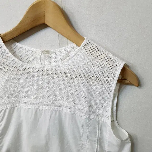 [BUNJANG] HUMAN WOMAN Cotton Blouse / HUMAN WOMAN 블라우스