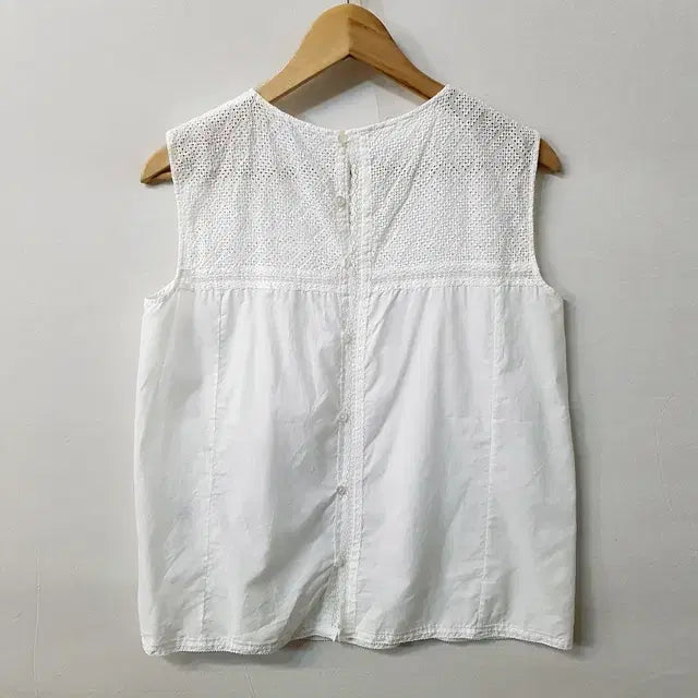 [BUNJANG] HUMAN WOMAN Cotton Blouse / HUMAN WOMAN 블라우스