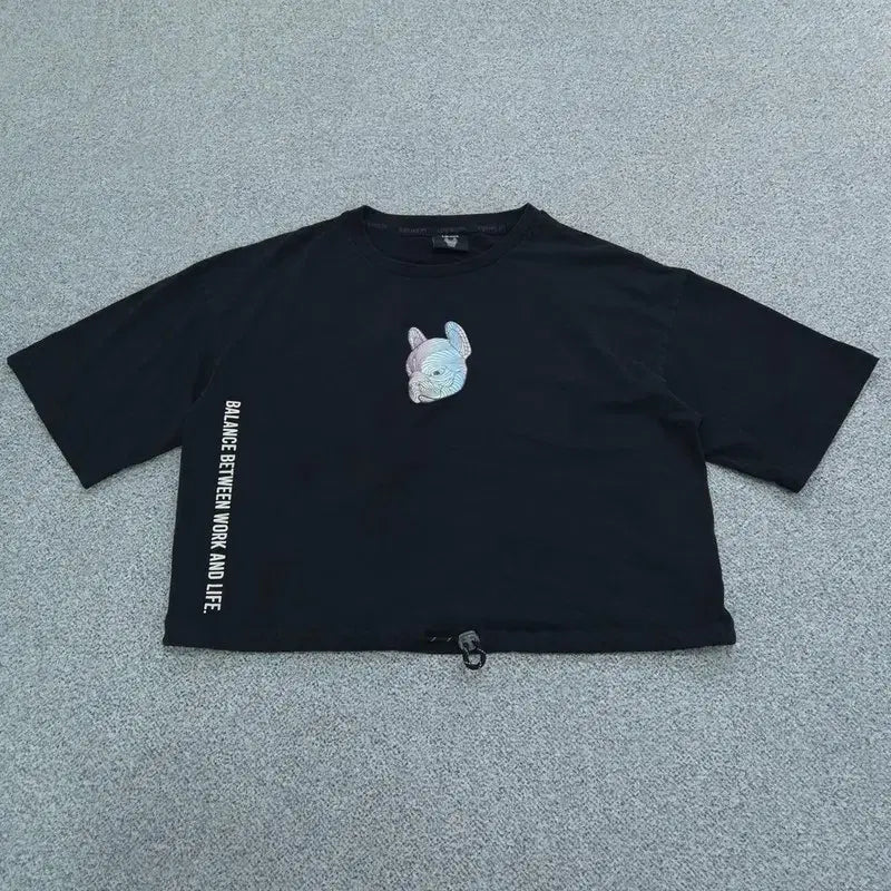 [BUNJANG] Life Work Short Sleeve T-Shirt / F 라이프워크 반팔 티 | B