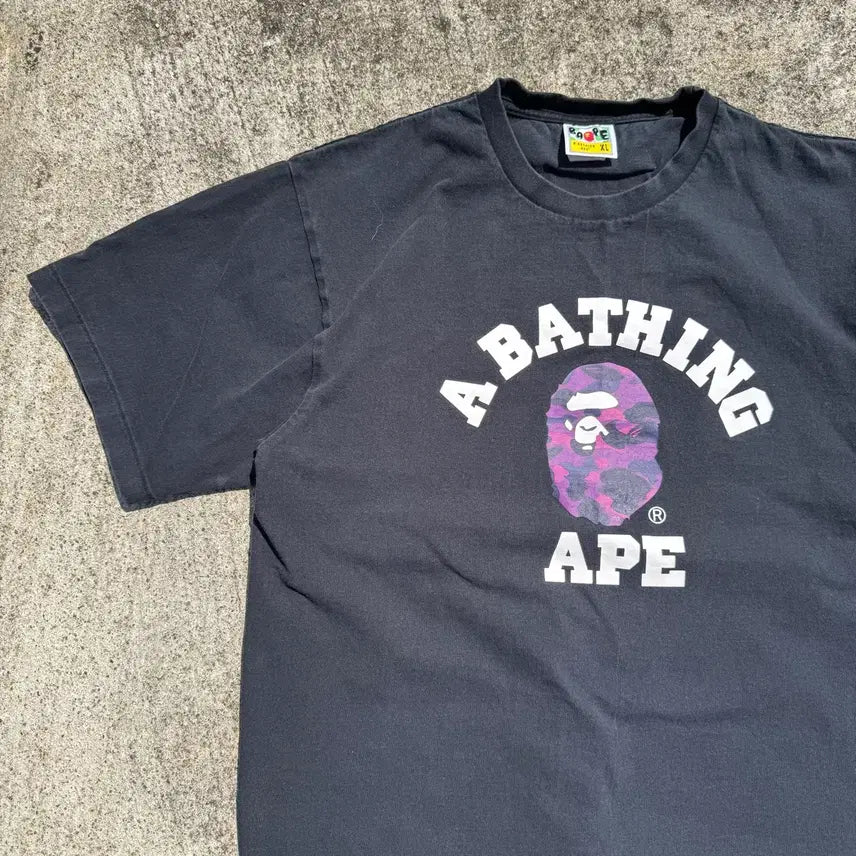 [BUNJANG] Bape Camo Logo T-shirt XL / [XL] Bape 베이프 카모 반팔티
