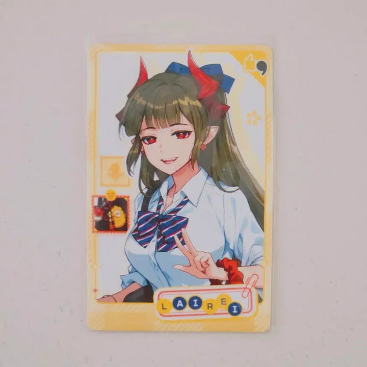 [BUNJANG] Lord of Heroes Rirey Photocard (Gamtan Tteokbokki Collaboration) / [중고품] 로드 오브 히어로즈 라이레이 포토카드 (감탄떡볶이 콜라보)