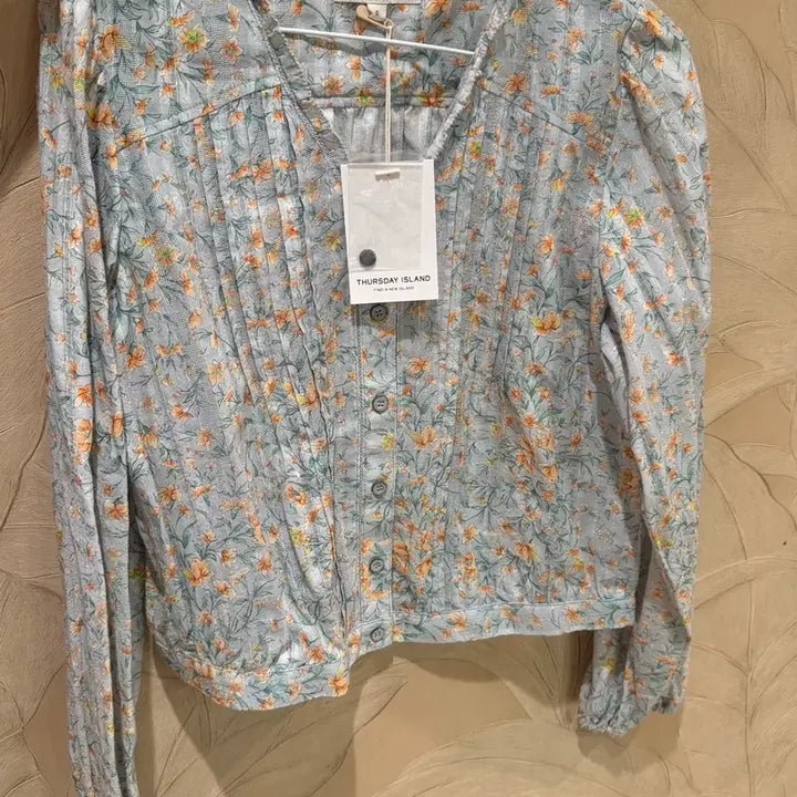 [BUNJANG] Thursday Island Flower Blouse / 써스데이아일랜드 플라워 블라우스팔아요 새상품