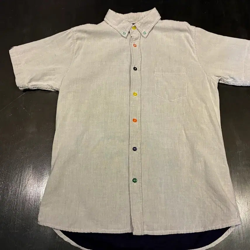 [BUNJANG] Beams Heart Short Sleeve Shirt / M) 빔즈 하트 반팔셔츠
