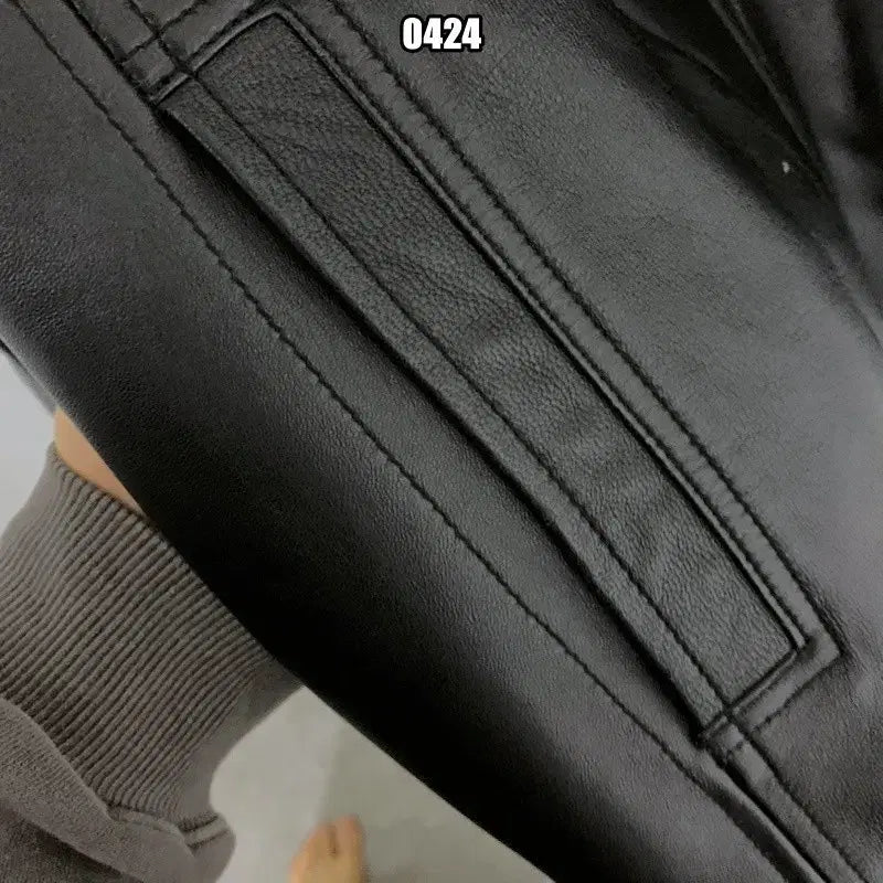 [BUNJANG] L Vintage Leather Jacket / L VTG 빈티지 가죽 자켓
